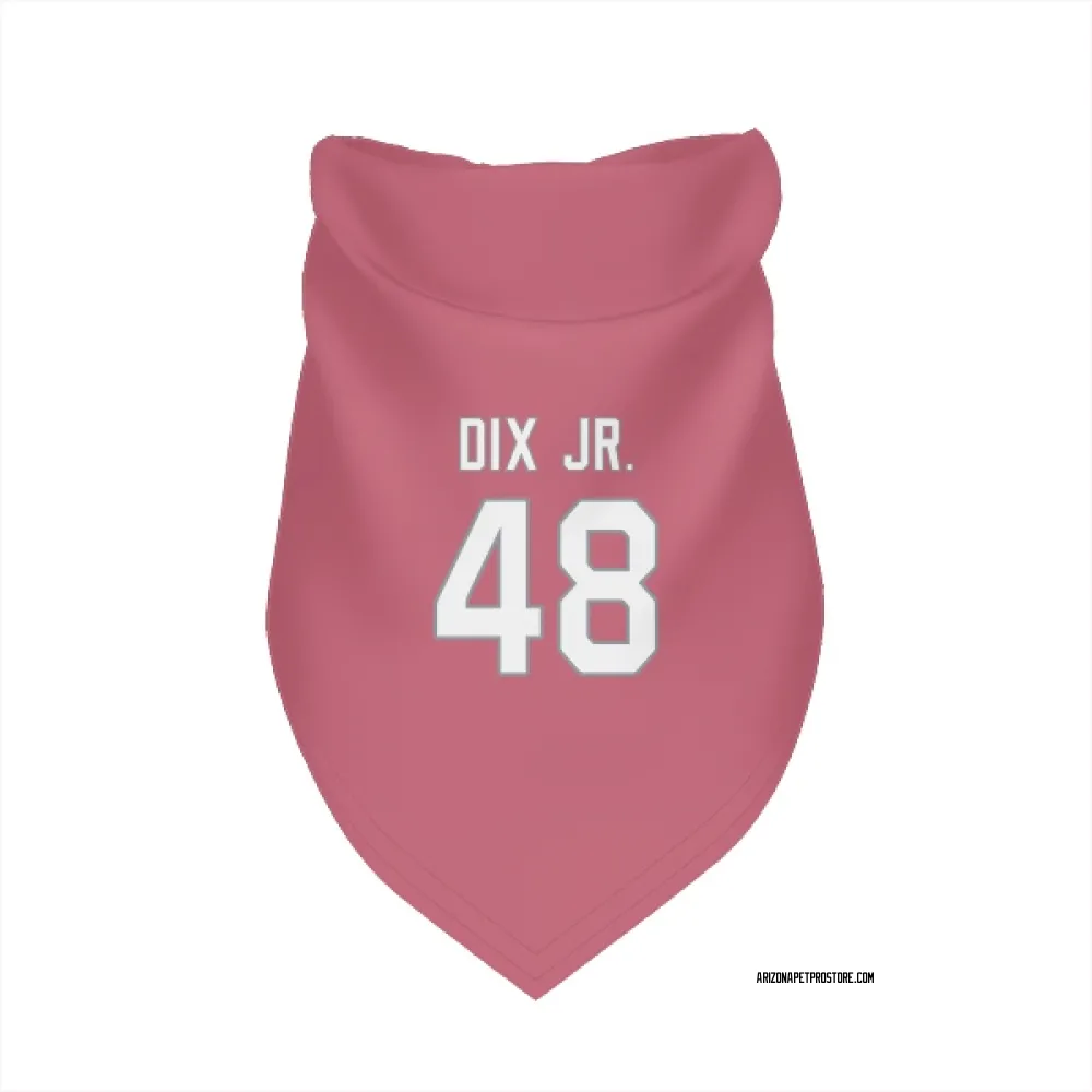 Arizona Cardinals Stephen Dix Jr. Pink Pet Bandana for Dog & Cat